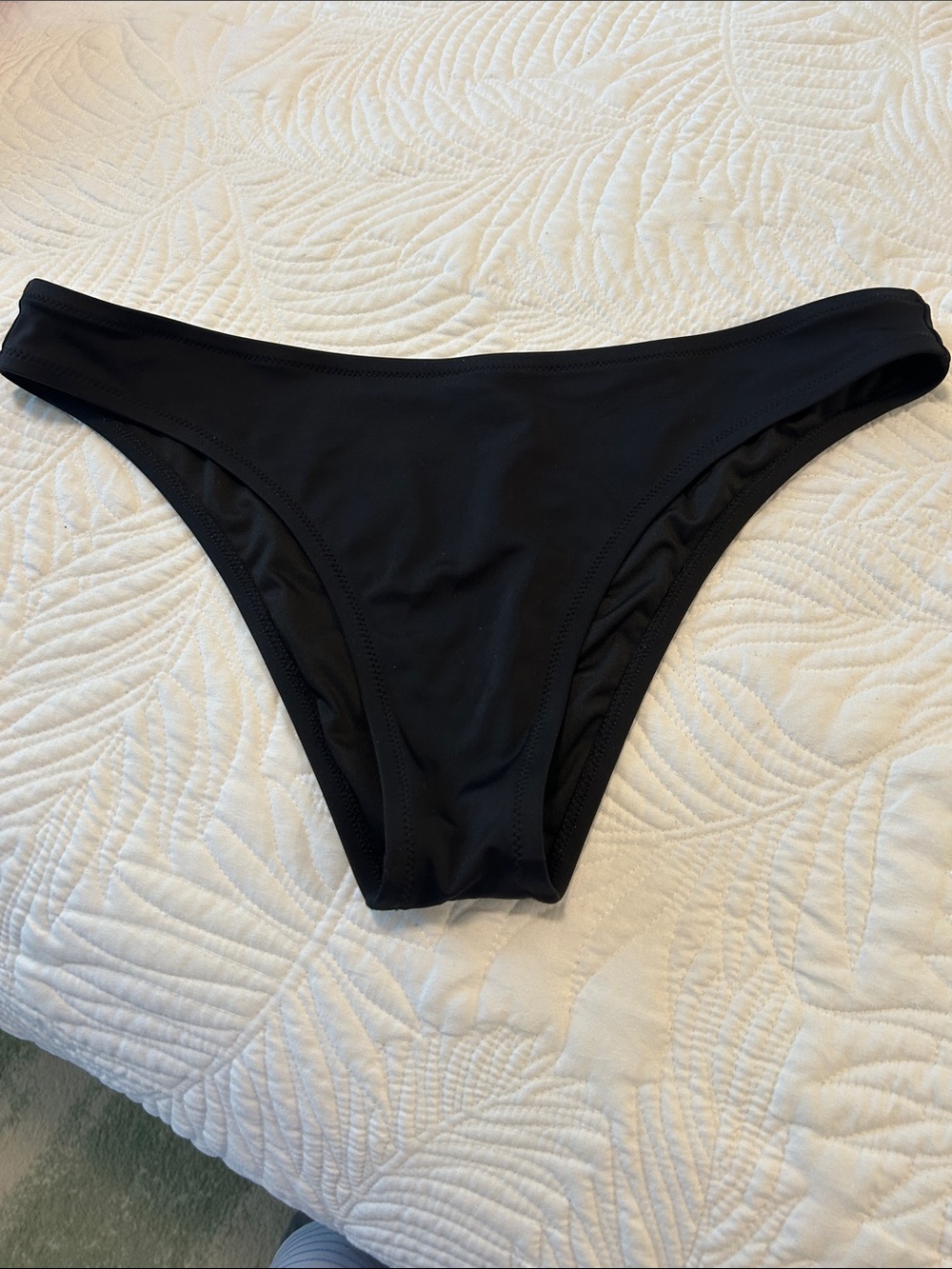 Shade & Shore Black Bikini Bottom - Classic Low Rise